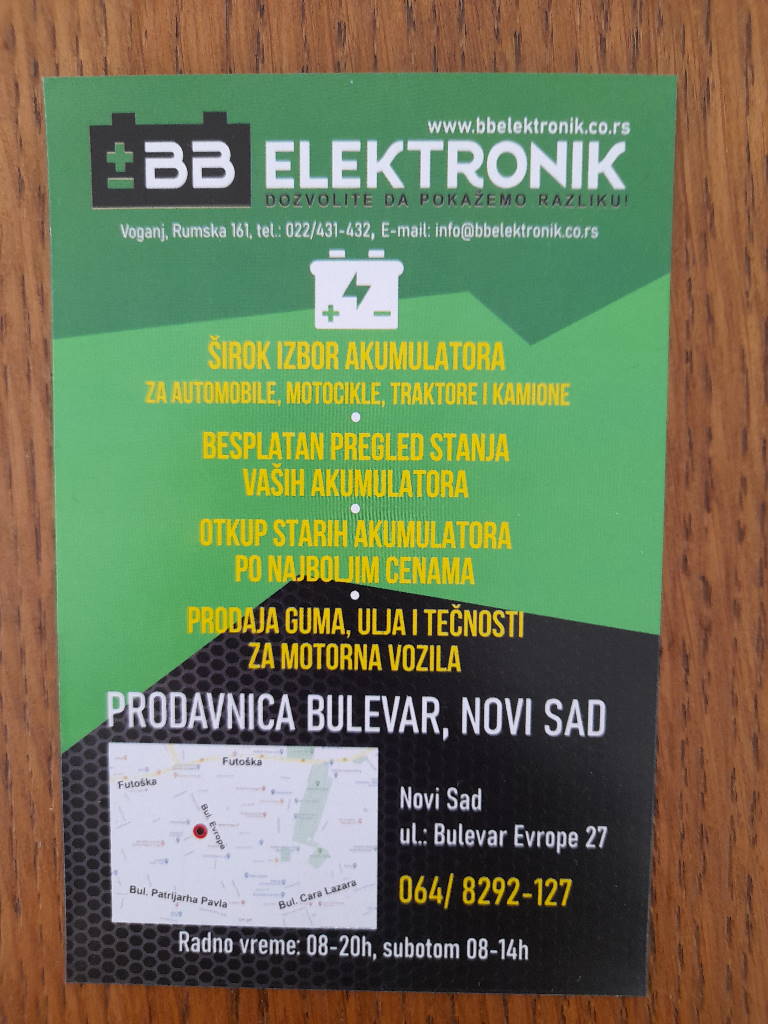 Podela i štampa flajera za BB elektronik u Novom Sadu i Beogradu!!!